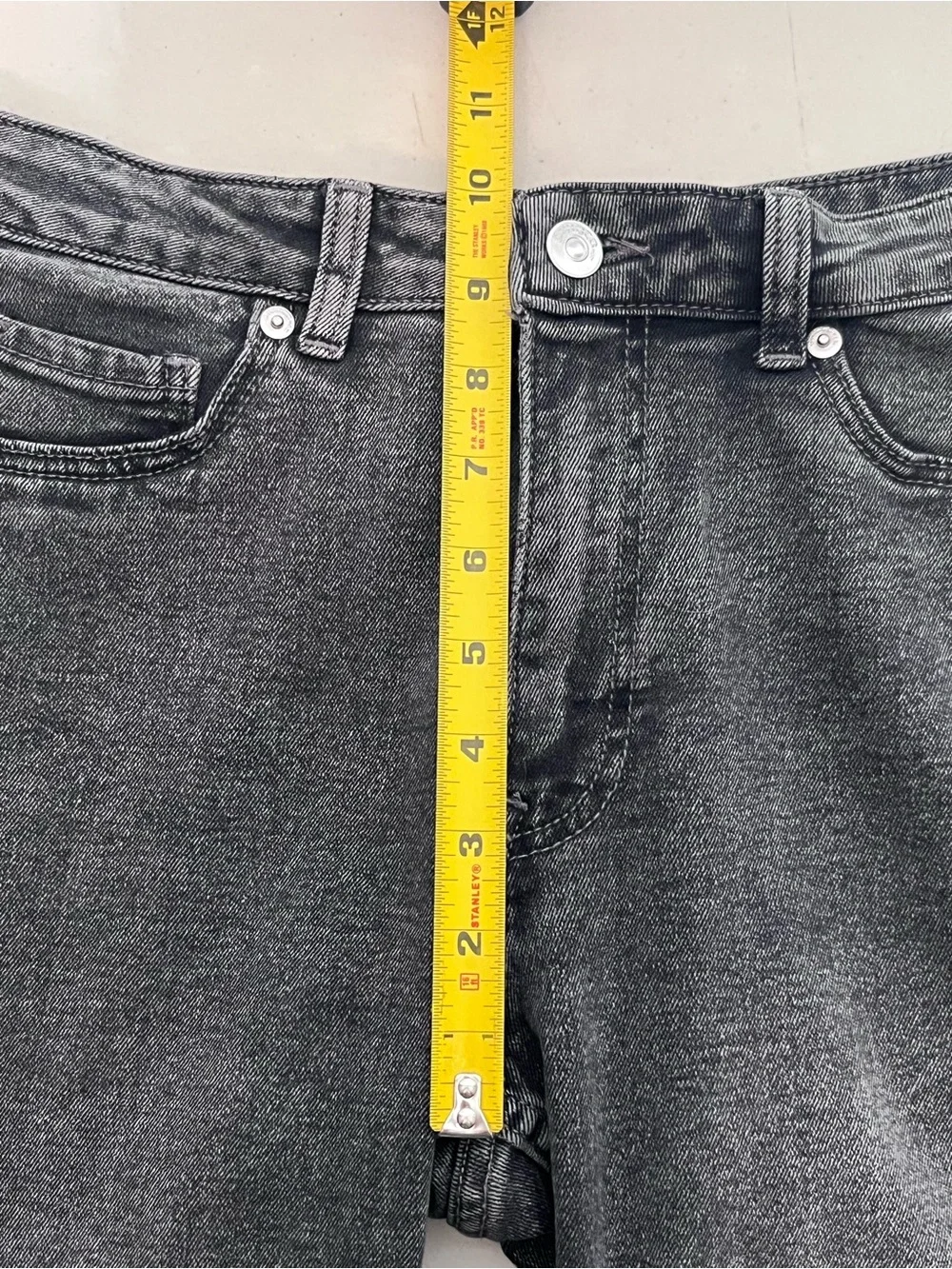Divided Mid-Rise Washed Stretch Flare Jeans Sz 10 - Picture 10 of 13
